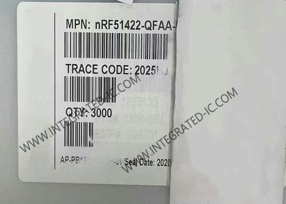 NRF51422-QFAA BT IC Multiprotocol BT Năng lượng thấp và 2.4GHz Hệ thống trên chip