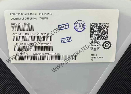 ADV7182AWBCPZ Chip mạch tích hợp 10 bit SDTV Video Decoder với đầu vào khác biệt