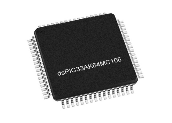 DSPIC33AK64MC106-E/PT Máy vi điều khiển MCU Máy điều khiển tín hiệu kỹ thuật số 32-bit DSC đơn lõi