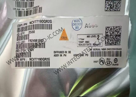 NCV7719DQR2G Chip mạch tích hợp 550mA Động cơ lái xe SSOP24 Octal Half-bridge Driver