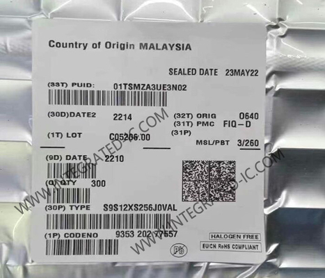 S9S12XS256J0VAL VICROCONTROLLER MCU 16-bit MCU 40MHz HCS12X MICROCONTROLLER IC