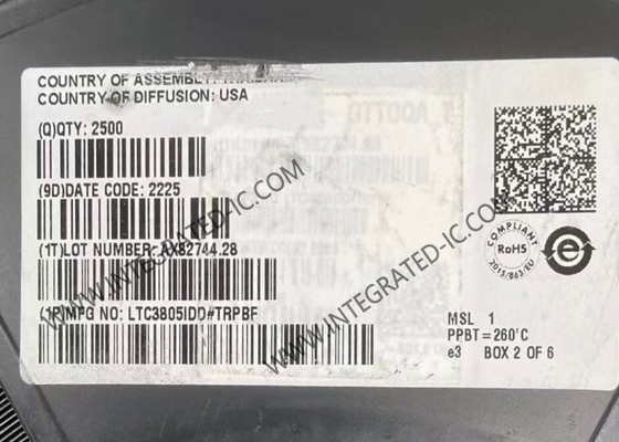 LTC3805IDD Chip mạch tích hợp Cường độ điều chỉnh hiện tại chế độ Flyback DC/DC Controller