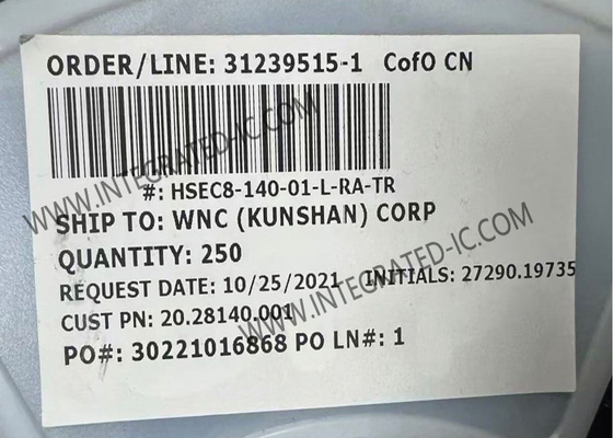 HSEC8-140-01-L-RA-TR Connectors GenerateTM High-Speed Edge Card Connector