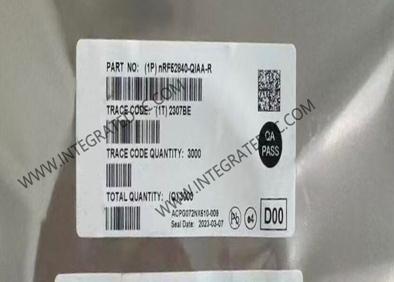 NRF52840-QIAA BT IC 2.4GHz Multiprotocol BT 5.4 SoC AQFN73 Hệ thống trên chip