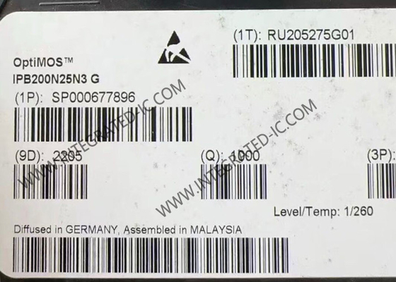 Chip mạch tích hợp IPB200N25N3G 250V OptiMOS TM N-Channel Power MOSFET Transistor