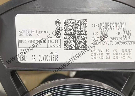 DS90UB929TRGCRQ1 Chip mạch tích hợp 5.95Gbps FPD Link III Bridge Serializer VQFN64