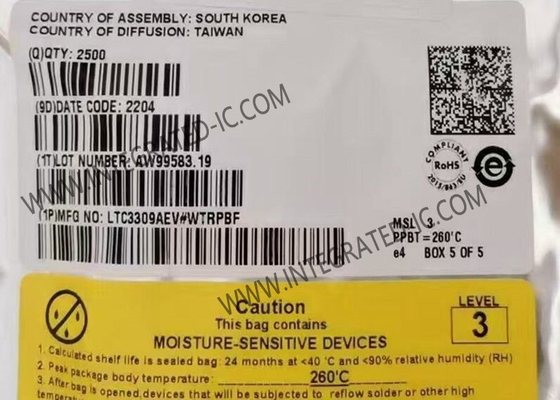 Chip mạch tích hợp LTC3309AEV 6A 5V Low Noise Monolithic Buck Converter
