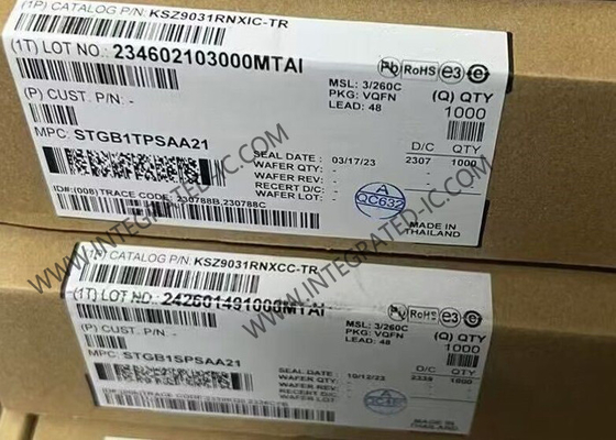 Ethernet IC KSZ9031RNXIC Gigabit Ethernet Transceiver với giao diện RGMII QFN-48