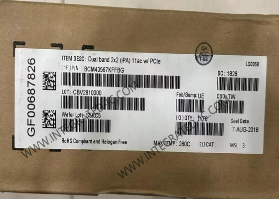 BCM43567KFFBG Mô-đun truyền thông không dây 802.11ac Bộ điều hợp mạng không dây
