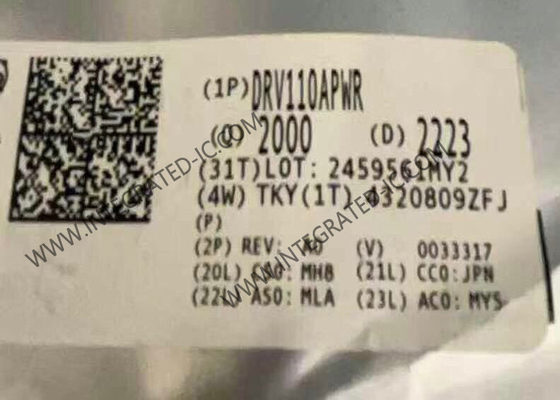DRV110APWR Chip mạch tích hợp kênh đơn Relay Low-Side Driver với điều chỉnh dòng tích hợp