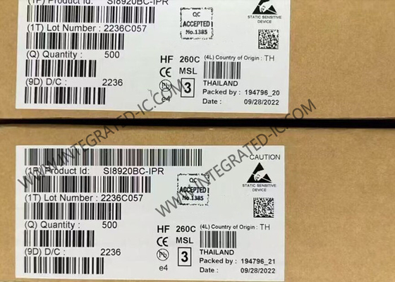 SI8920BC-IPR Integrated Circuit Chip Isolated Amplifier cho phép đo Shunt hiện tại