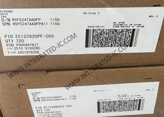 R5F524TAADFP Microcontroller MCU Microcontroller 32 bit với FPU trên chip cho phép điều khiển hai động cơ đồng thời