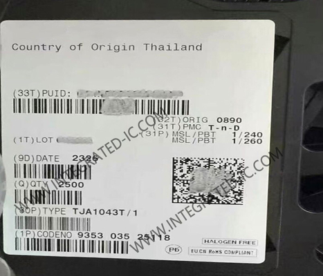 TJA1043T Chip mạch tích hợp Bộ thu CAN tốc độ cao với chế độ chờ và ngủ