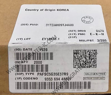 PAFSC5G35E37R9 Chiếc mạch tích hợp Chip Power Amplifier Module cho LTE và 5G