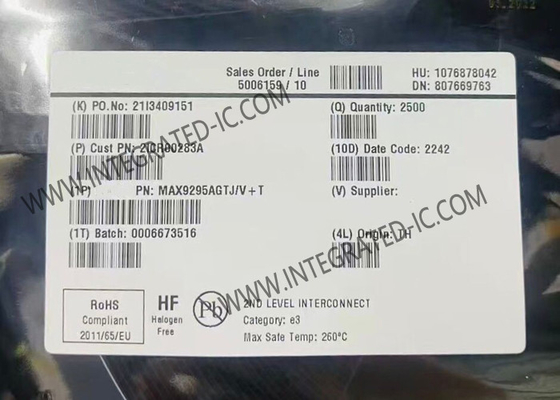 Chip mạch tích hợp MAX9295AGTJ/V DSI Input Serdes GMSL2 Serializer