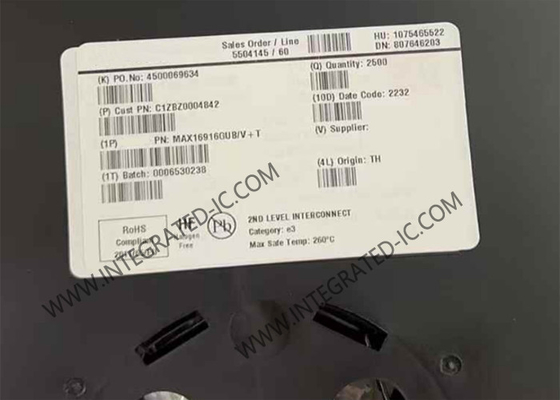 MAX16916GUB Chip mạch tích hợp Diode lý tưởng, pin ngược và công tắc bảo vệ điện áp quá tải / bộ điều khiển giới hạn