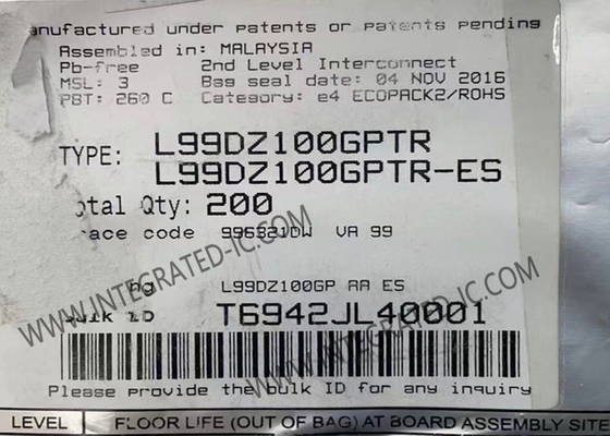 L99DZ100GPTR Integrated Circuit Chip Door Zone Systems IC LQFP64 Mô-đun cửa ô tô