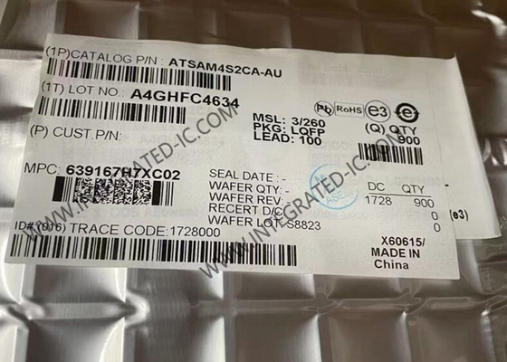 ATSAM4S2CA-AU Microcontroller MCU 32 bit đơn lõi 120MHz ARM Cortex-M4 Microcontroller