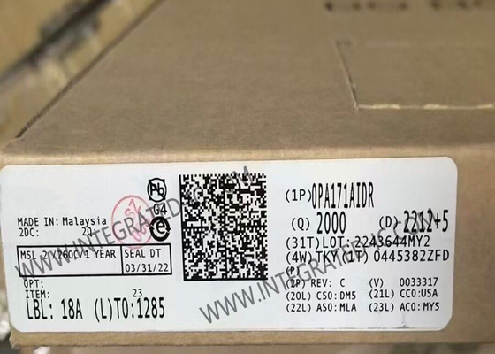 OPA171AIDR Chip mạch tích hợp đơn 36V 3MHz Bộ khuếch đại hoạt động năng lượng thấp