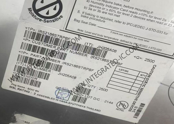 IRS2186STRPBF Chip mạch tích hợp 600V EiceDRIVER Động cơ cổng bên trên và bên dưới