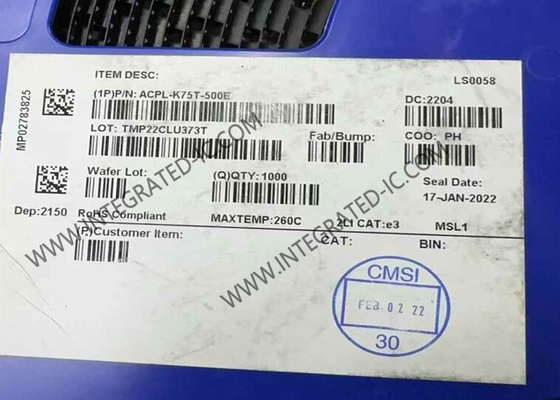 ACPL-K75T-500E Chip mạch tích hợp ô tô tốc độ cao Logic Output Optoisolator SO8