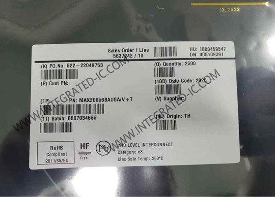 Chip mạch tích hợp MAX20056BAUGA Máy điều khiển đèn LED tích hợp 6 kênh