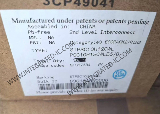 Chip mạch tích hợp STPSC10H12CWL 1200V 19A Diode Array 1 Cặp Công thức chung