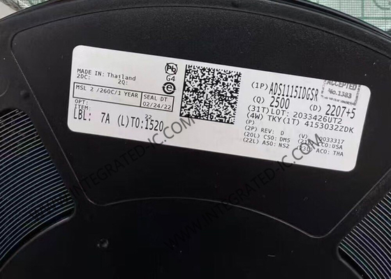 ADS1115IDGSR Mạch tích hợp Chip Analog sang Digital Converter 16bit Delta Sigma ADC