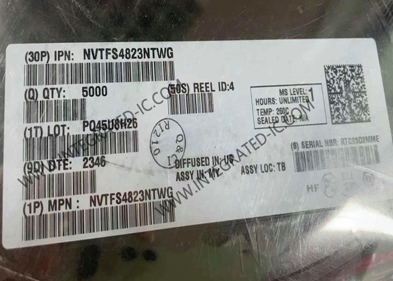 NVTFS4823NTWG Mạch Tích Hợp 30V 30A 10.5 mΩ MOSFET Công Suất Kênh N Đơn