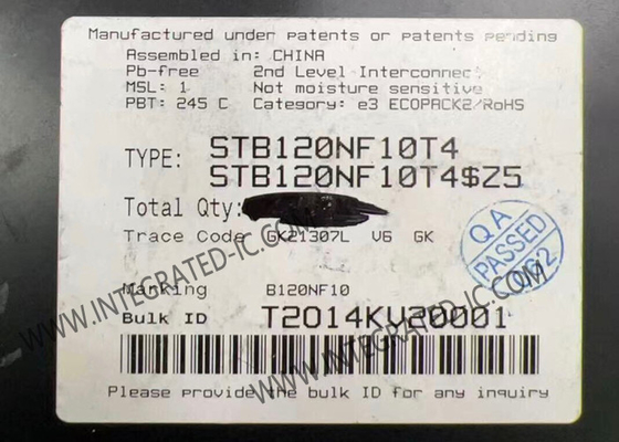 STB120NF10T4 Chip mạch tích hợp 100V 110A STripFET II Power MOSFET Transistors