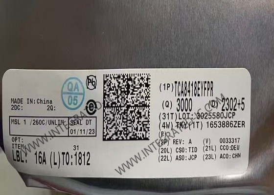 TCA8418EYFPR Integrated Circuit Chip I2C Controlled Keypad Scan IC With Integrated ESD Protection