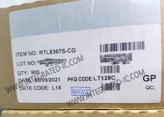 RTL8367S-CG Ethernet IC Layer 2 Quản lý 5 + 2-Port Ethernet Switch LQFP128