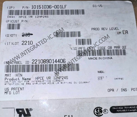 10151036-001LF Kết nối Card Edge Connector HPCE VR 12NP24S Kết nối
