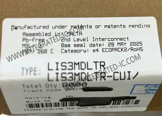 Cảm biến IC LIS3MDLTR Cảm biến từ tính 3 trục hiệu suất cao, siêu tiết kiệm điện
