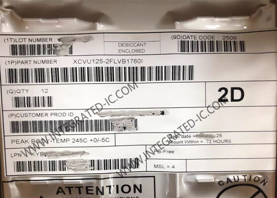 XCVU125-2FLVB1760I Virtex UltraScale FPGA IC 89520LAB 1760-FCBGA Mảng cổng có thể lập trình