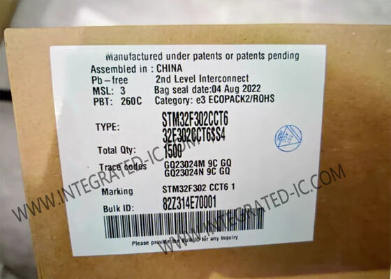 STM32F302CCT6 MCU vi điều khiển hiệu suất cao 32 bit với tốc độ 72MHz