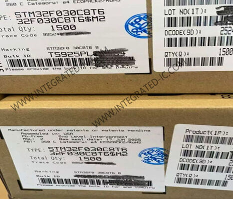 Vi điều khiển STM32F030C8T6 32-Bit với lõi ARM Cortex M0 48MHz và 39 chân I/O