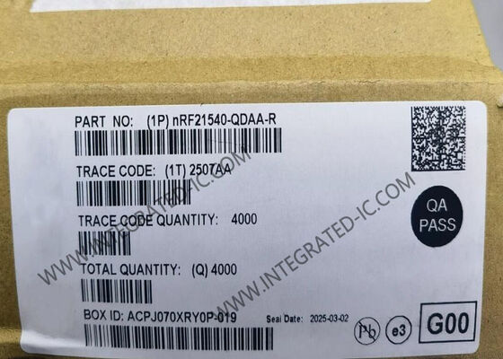 NRF21540-QDAA-R Mô-đun truyền thông không dây 2.5GHz RF Front End 16-QFN