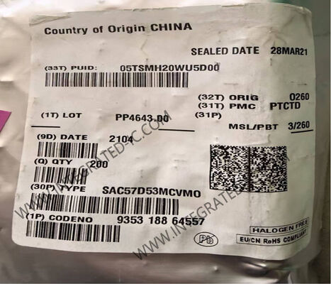 SAC57D53MCVMO Vi điều khiển MCU 1.2V đến 1.32V Vi điều khiển ARM 32-Bit Tri-Core