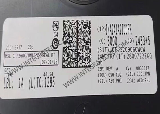 INA241A2IDDFR Bộ khuếch đại cảm biến dòng điện Chip mạch tích hợp với sự từ chối PWM tăng cường