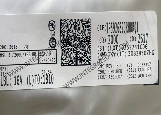 Chip mạch tích hợp TPS92682QRHBRQ1 2 kênh 65V 5A LED Driver IC
