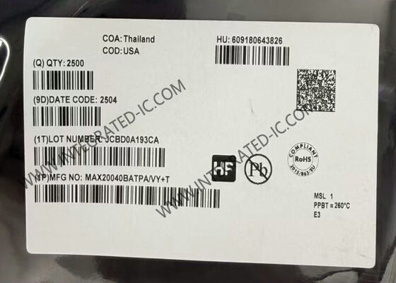 Chip mạch tích hợp MAX20040BATPA / VY 12V Converters với kiến trúc cầu H