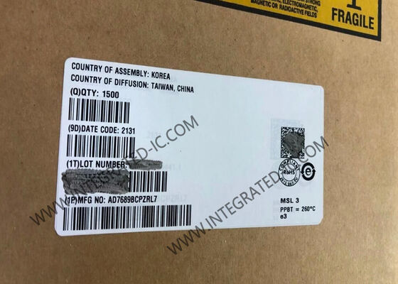 AD7689BCPZ 16-Bit 8-Channel 250 kS/s Analog đến Digital Converter Chip mạch tích hợp LFCSP-20