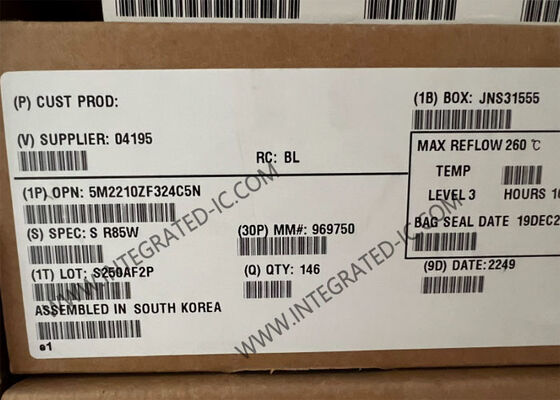 5M2210ZF324C5N FPGA Lập Trình Được Trong Hệ Thống với 324 Chân FBGA và 271 I/O Thiết Bị Logic Lập Trình Phức Tạp