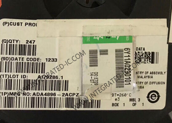 Chip mạch tích hợp ADA4896-2ACPZ Tiếng ồn thấp Rail-to-Rail Output Tăng cường phản hồi điện áp tốc độ cao LFCSP-8