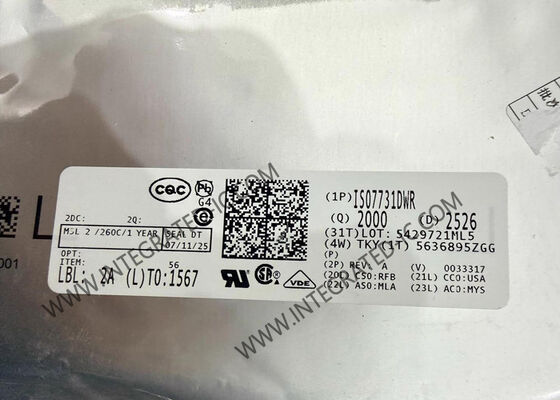 IC cách ly kỹ thuật số tăng cường tốc độ cao tích hợp ISO7731DWR